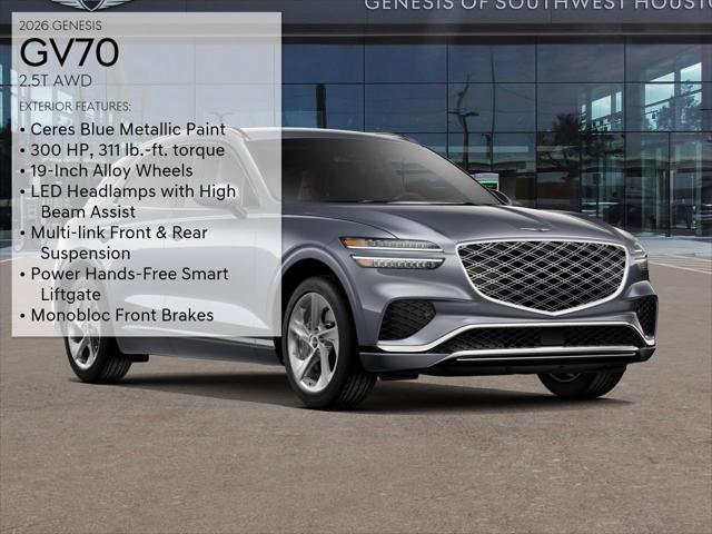 new 2026 Genesis GV70 car, priced at $50,860