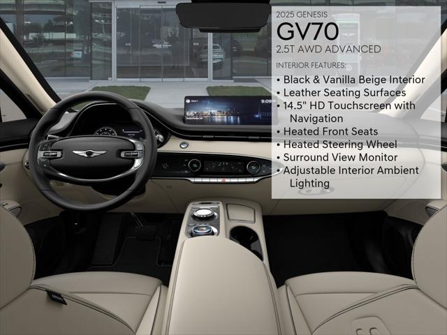 new 2025 Genesis GV70 car, priced at $54,639