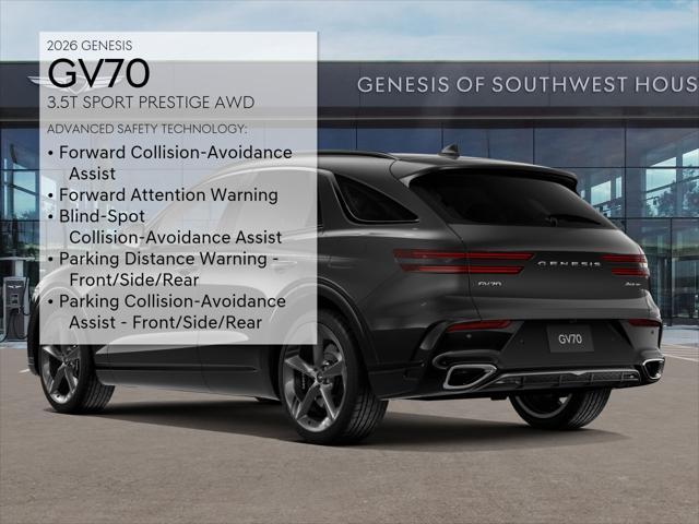new 2026 Genesis GV70 car, priced at $72,485