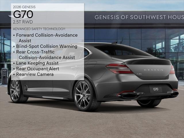new 2026 Genesis G70 car, priced at $45,040