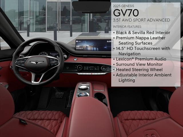 new 2025 Genesis GV70 car, priced at $66,910