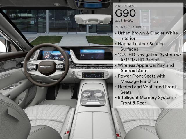 new 2025 Genesis G90 car, priced at $102,320