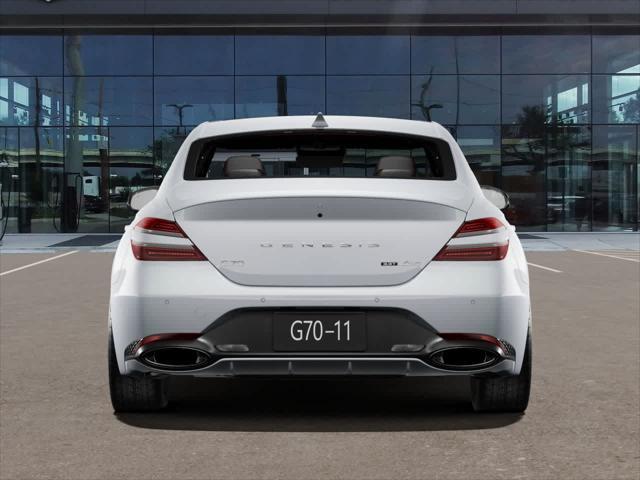 new 2025 Genesis G70 car, priced at $58,885