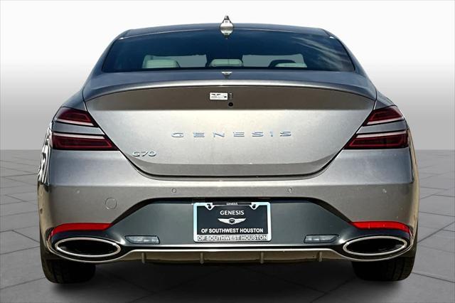 new 2025 Genesis G70 car, priced at $48,445