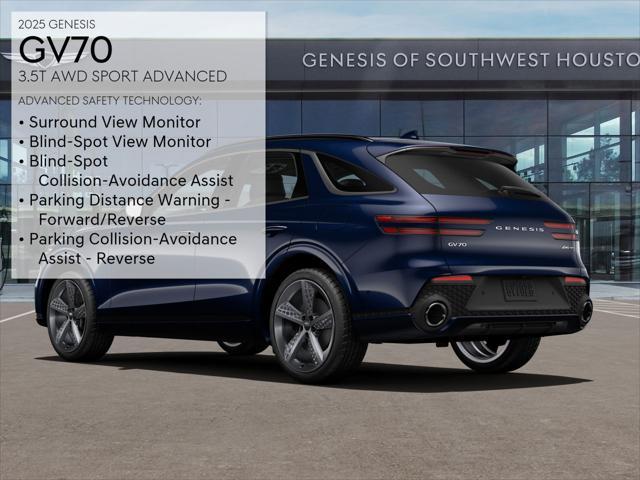 new 2025 Genesis GV70 car, priced at $67,675