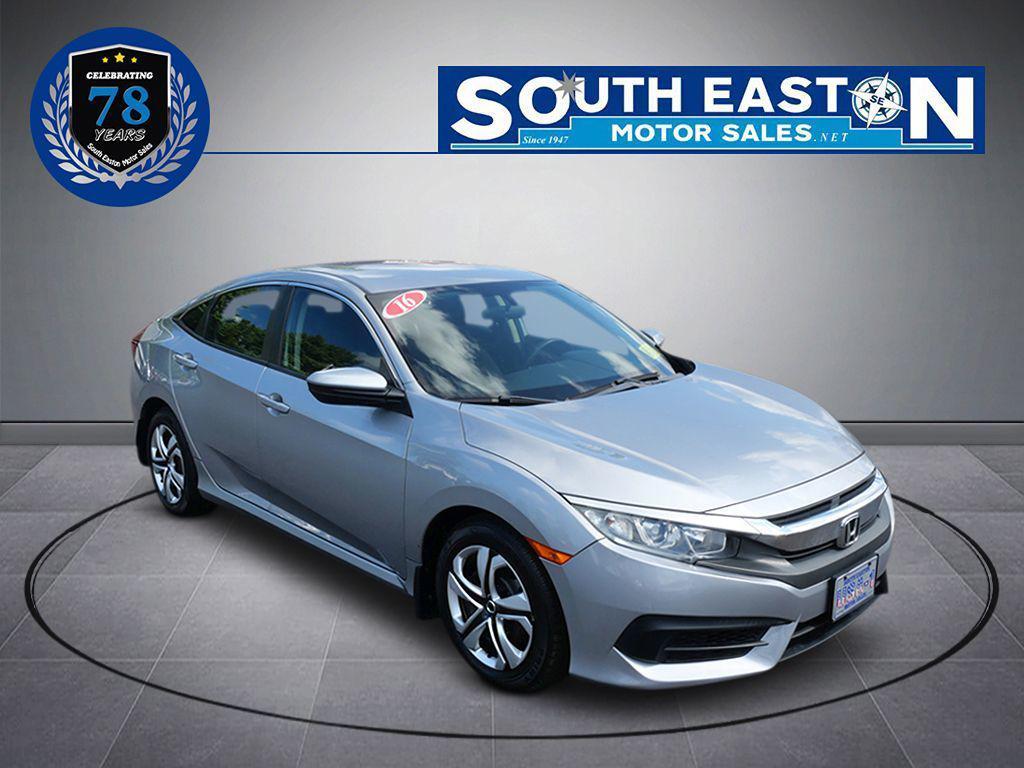 used 2016 Honda Civic car, priced at $17,495