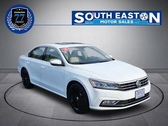 used 2018 Volkswagen Passat car, priced at $13,995