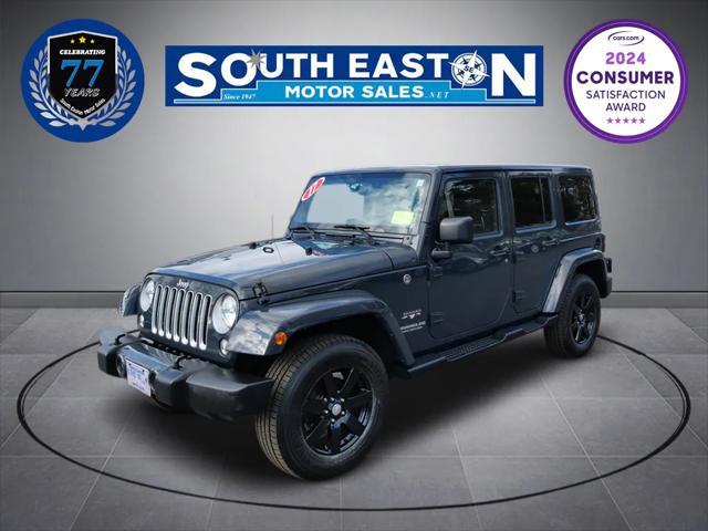 used 2017 Jeep Wrangler Unlimited car, priced at $21,995