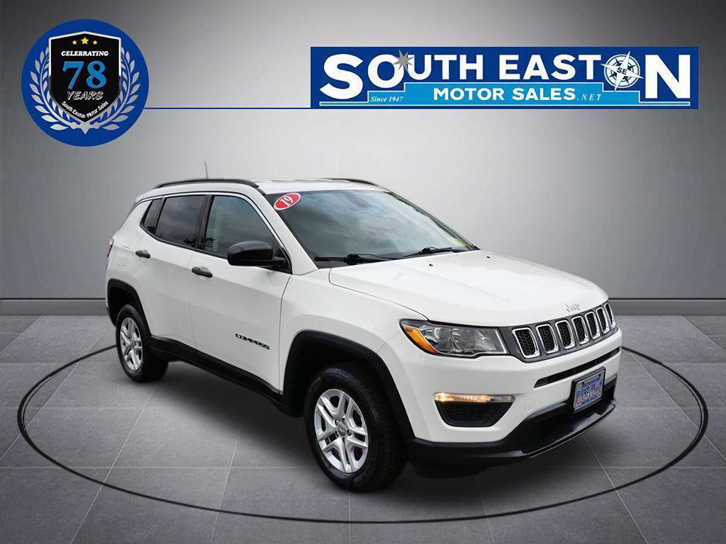 used 2019 Jeep Compass car, priced at $14,995
