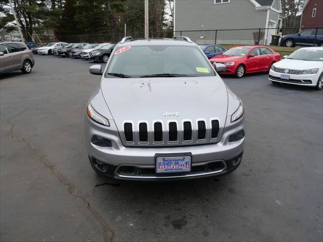 used 2017 Jeep Cherokee car, priced at $15,995