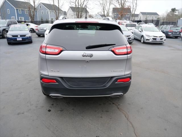 used 2017 Jeep Cherokee car, priced at $15,995