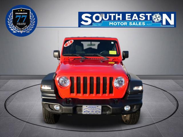 used 2021 Jeep Wrangler Unlimited car, priced at $29,995