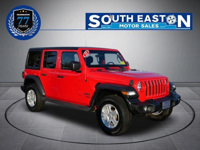 used 2021 Jeep Wrangler Unlimited car, priced at $29,995