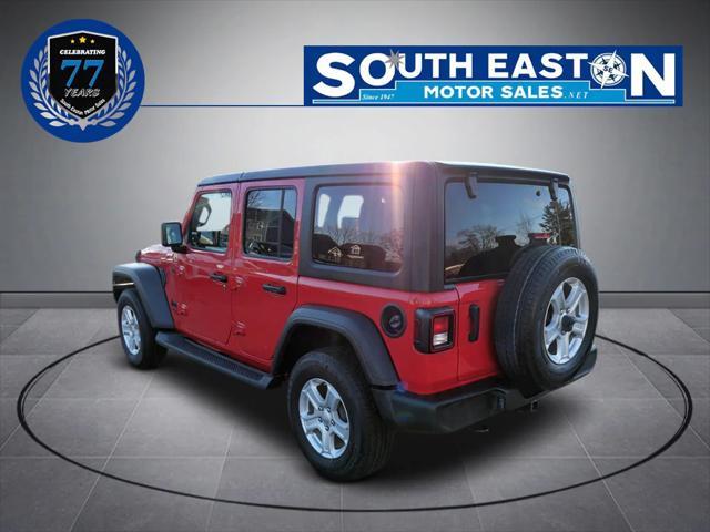 used 2021 Jeep Wrangler Unlimited car, priced at $29,995