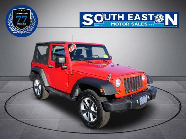 used 2012 Jeep Wrangler car, priced at $15,995