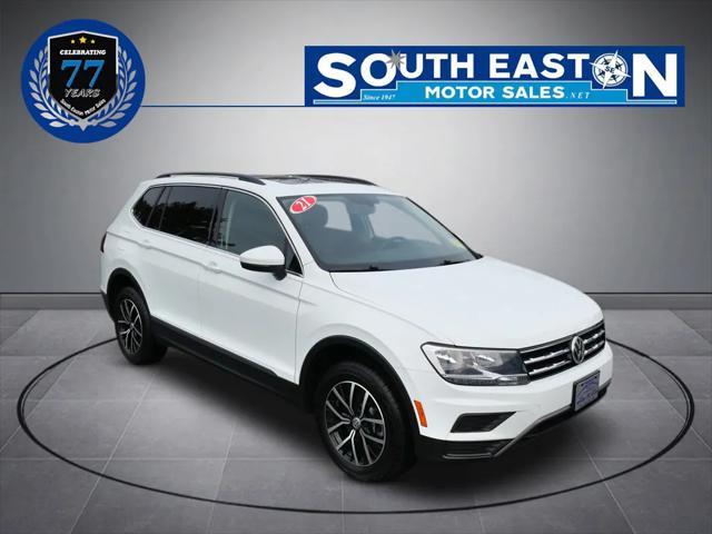 used 2021 Volkswagen Tiguan car, priced at $22,995