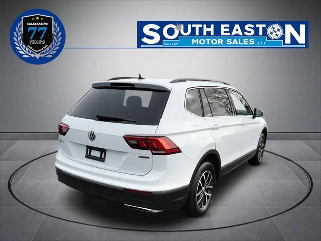 used 2021 Volkswagen Tiguan car, priced at $22,995