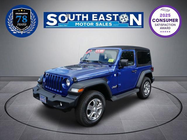 used 2018 Jeep Wrangler car, priced at $23,995