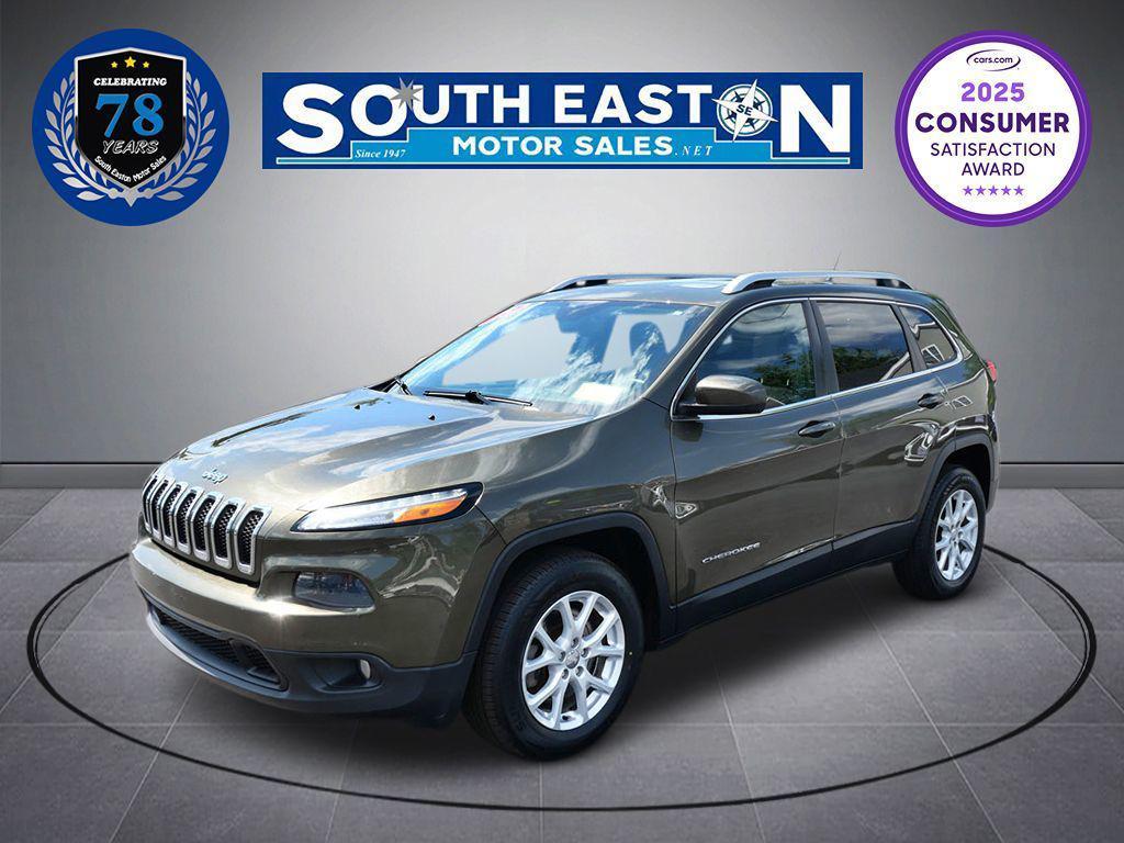 used 2015 Jeep Cherokee car, priced at $13,995