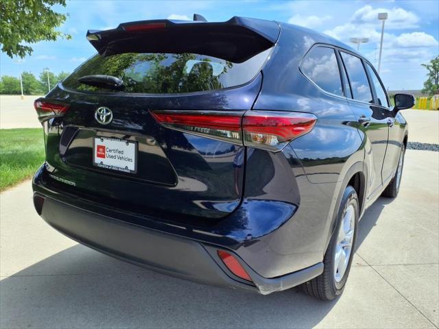 used 2023 Toyota Highlander car, priced at $33,999