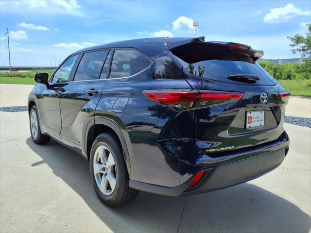 used 2023 Toyota Highlander car, priced at $33,999