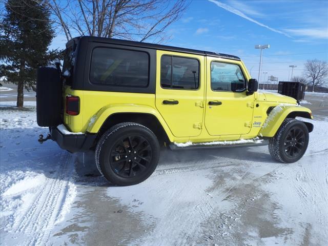 used 2022 Jeep Wrangler Unlimited 4xe car, priced at $31,888