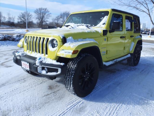 used 2022 Jeep Wrangler Unlimited 4xe car, priced at $31,888