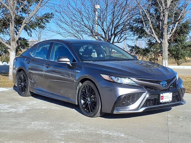 used 2021 Toyota Camry Hybrid car, priced at $27,999