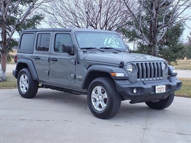 used 2018 Jeep Wrangler Unlimited car, priced at $24,488