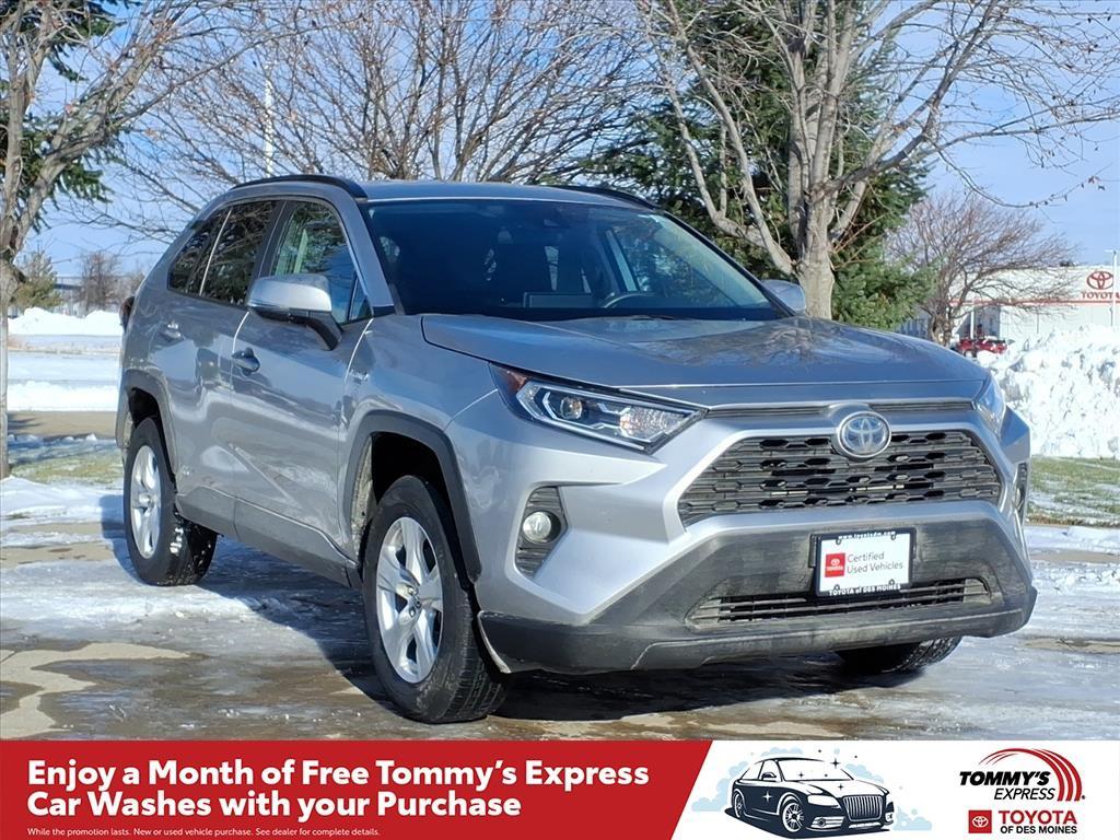 used 2021 Toyota RAV4 Hybrid car, priced at $27,999