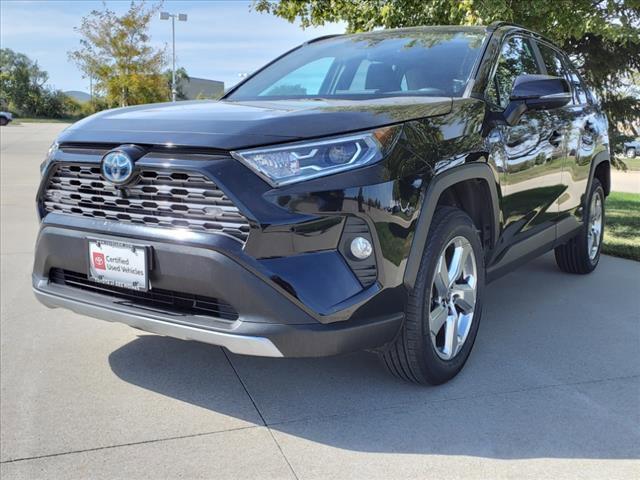 used 2021 Toyota RAV4 Hybrid car, priced at $33,999