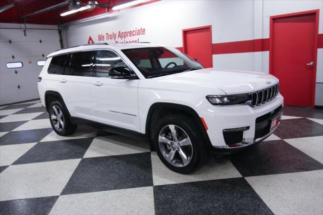 used 2021 Jeep Grand Cherokee L car, priced at $34,990