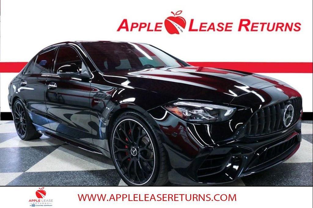 used 2025 Mercedes-Benz AMG C 63 car, priced at $82,490