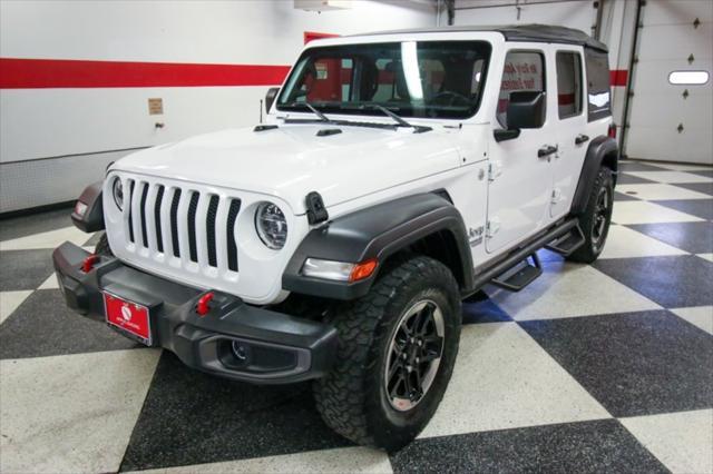 used 2018 Jeep Wrangler Unlimited car, priced at $27,990