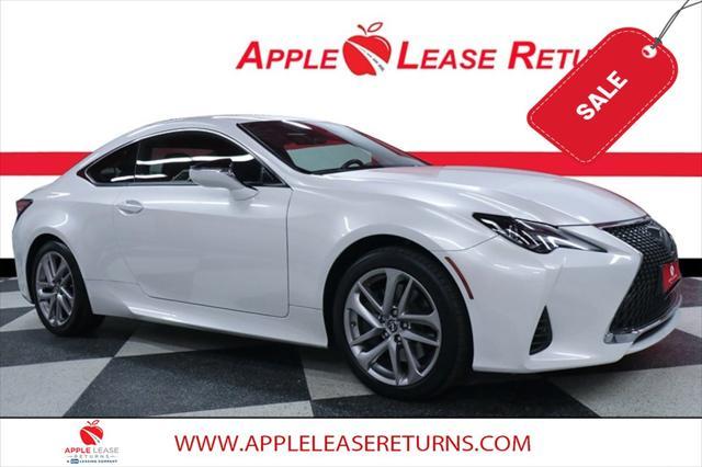 used 2021 Lexus RC 300 car, priced at $33,590