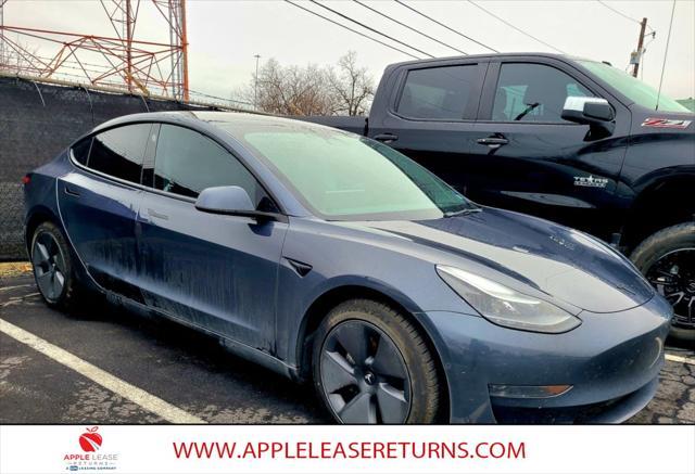 used 2022 Tesla Model 3 car, priced at $23,490