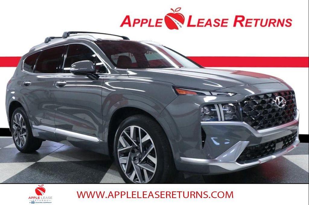 used 2022 Hyundai Santa Fe car, priced at $27,590