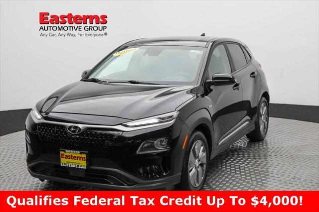 used 2020 Hyundai Kona EV car, priced at $22,490