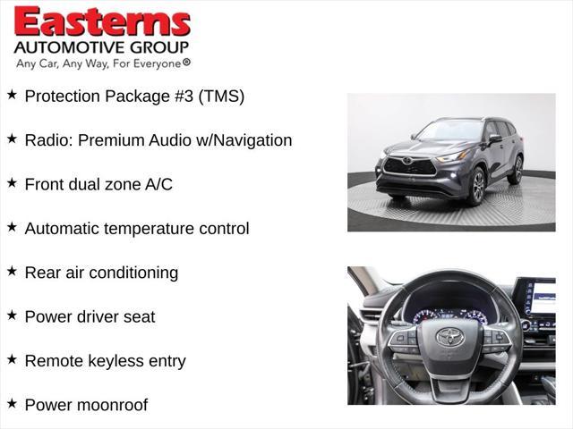 used 2022 Toyota Highlander car, priced at $33,490