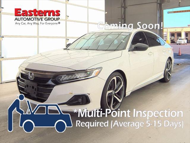 used 2021 Honda Accord car, priced at $24,850