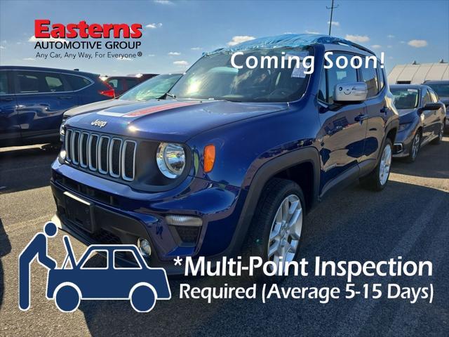 used 2021 Jeep Renegade car, priced at $19,490