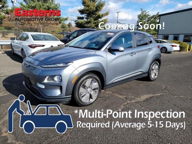 used 2021 Hyundai Kona EV car, priced at $21,490