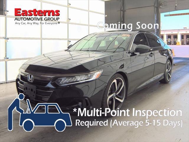 used 2021 Honda Accord car, priced at $23,950