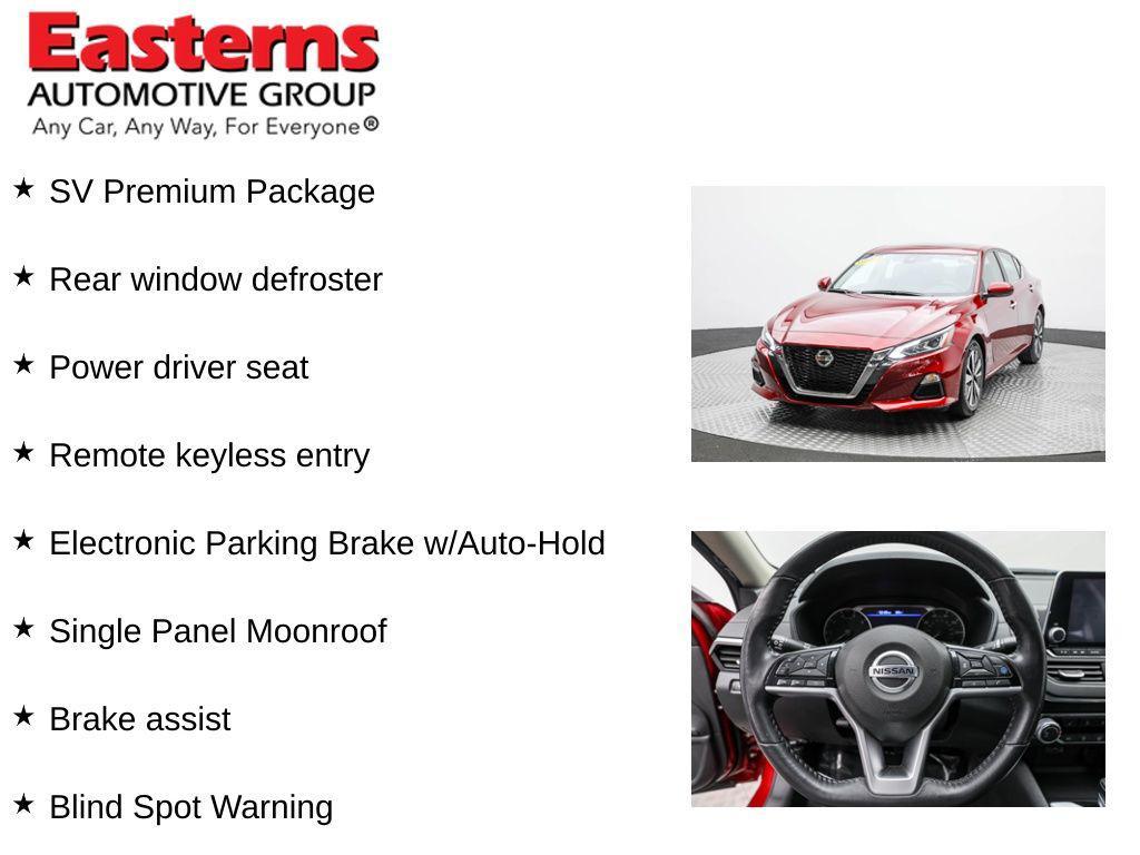 used 2021 Nissan Altima car, priced at $18,950