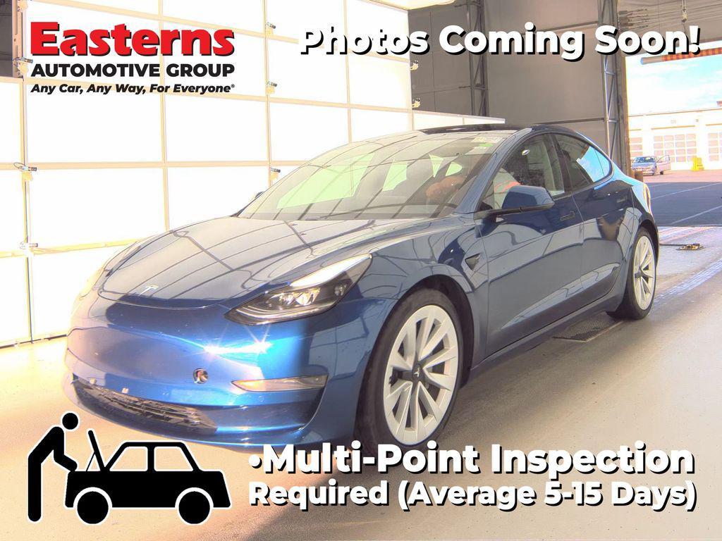 used 2021 Tesla Model 3 car, priced at $22,150