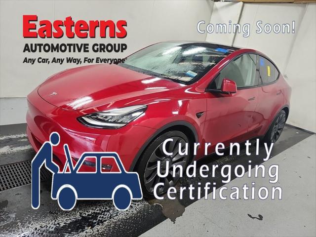 used 2021 Tesla Model Y car, priced at $27,350