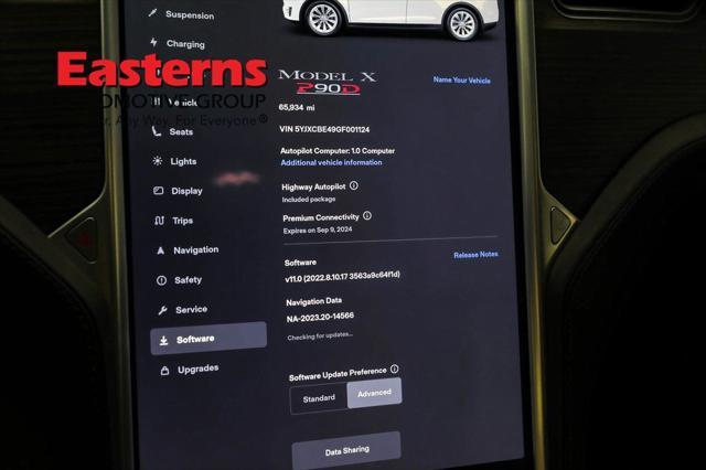 used 2016 Tesla Model X car, priced at $29,725