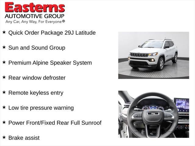 used 2024 Jeep Compass car, priced at $24,490