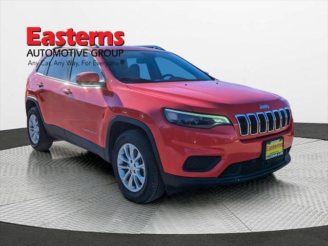 used 2021 Jeep Cherokee car, priced at $16,950
