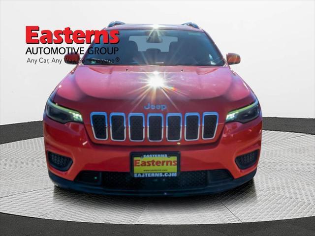 used 2021 Jeep Cherokee car, priced at $16,950
